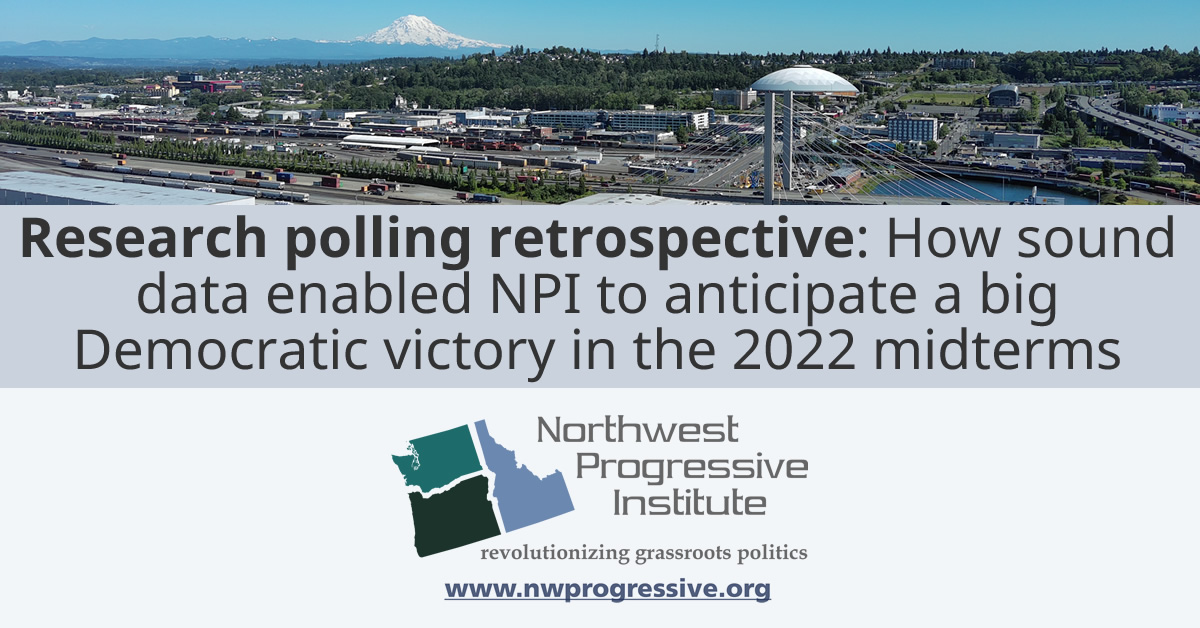 How sound data enabled NPI to anticipate a big Democratic victory in the 2022 midterms