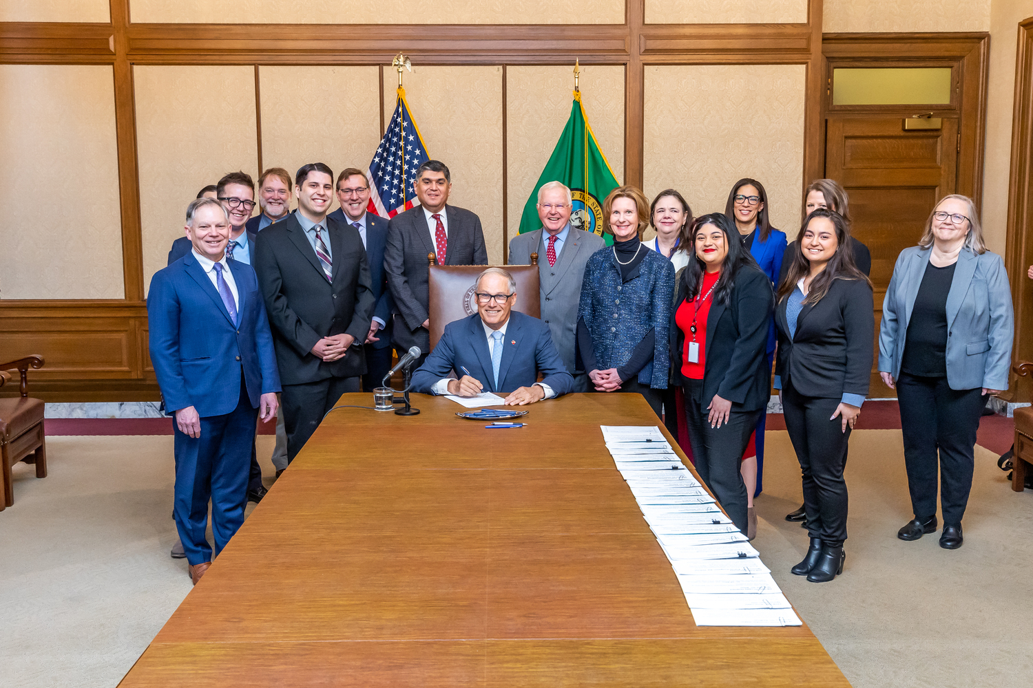 Governor Jay Inslee signs Senate Bill 5082 into law