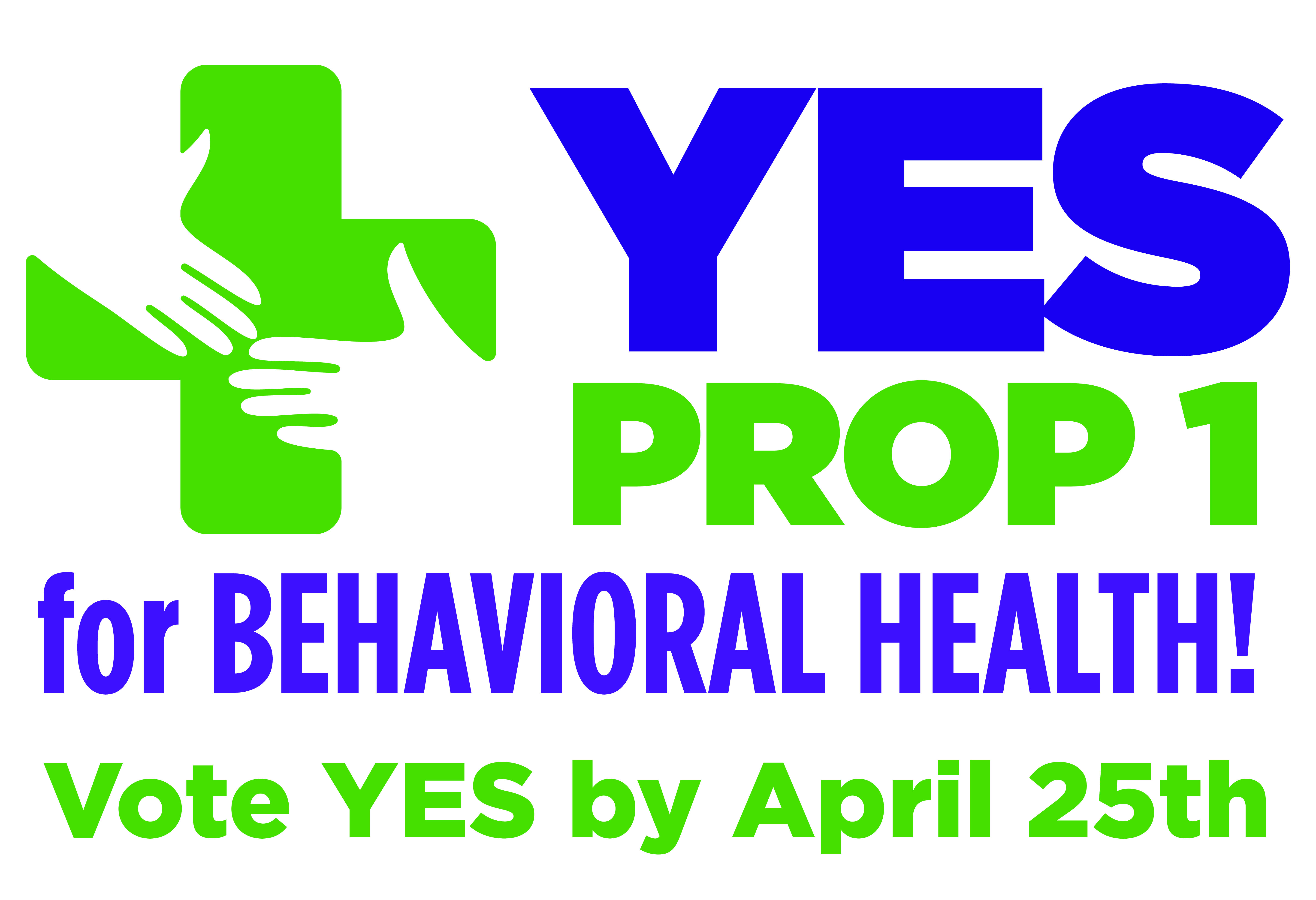 Yes on King County Proposition 1 logo