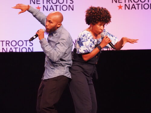 The ReMINDers perform at Netroots Nation 2023