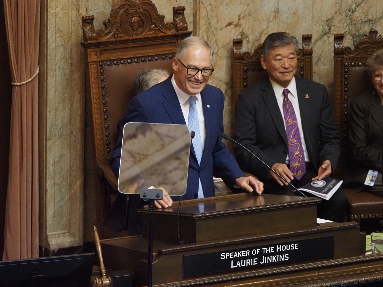 Governor Jay Inslee delivering State of the State address