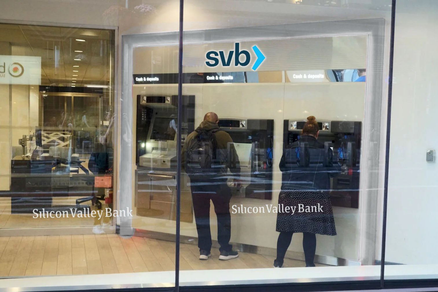 A bank run on SVB
