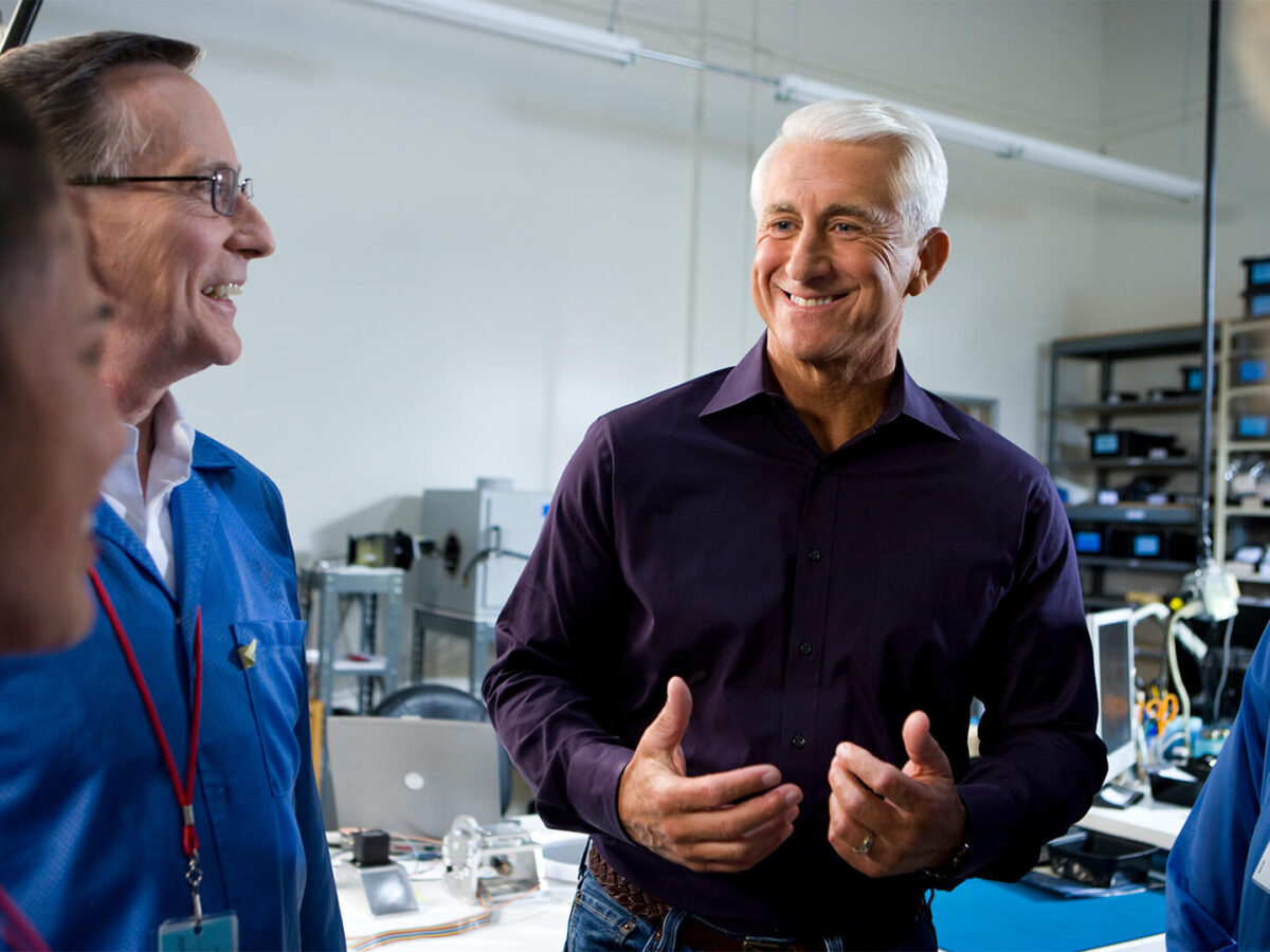 Dave Reichert on the campaign trail