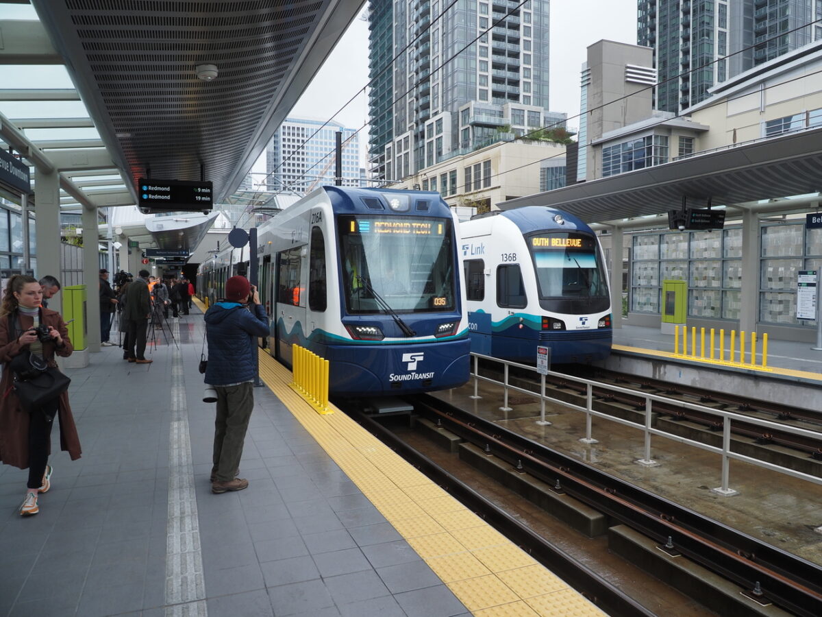 What’s it like to ride East Link light rail? In a word: Incredible!