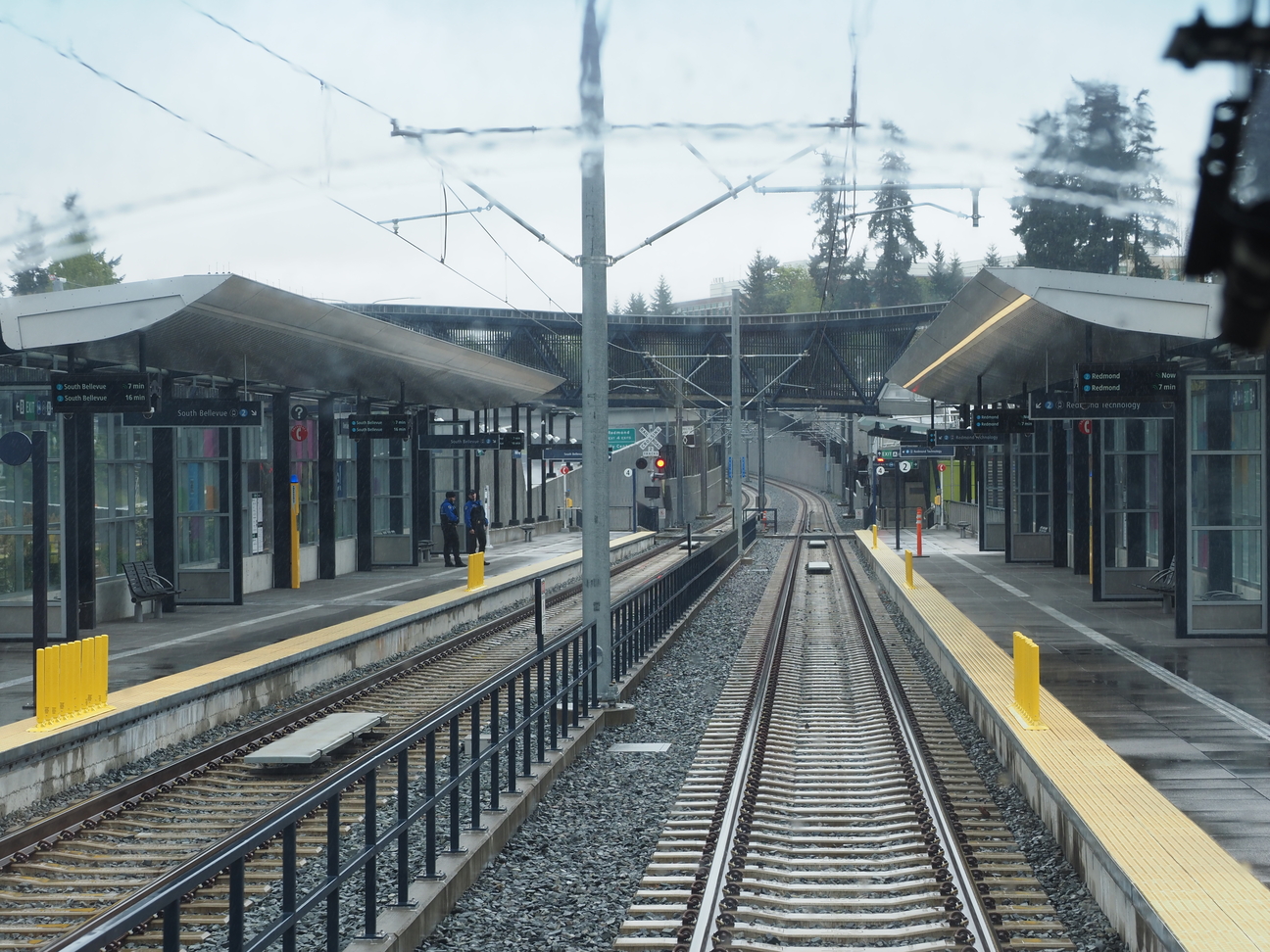 Operator view of Overlake Village Station