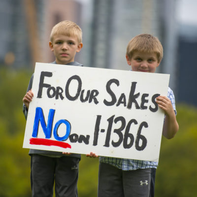 NO on I-1366: For Our Sakes